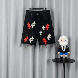 Picture of Chrome Hearts Jeans Short _SKUChromeHeartsS-XLaztx678864